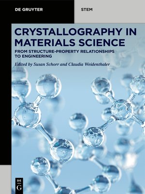 cover image of Crystallography in Materials Science